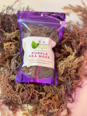 Raw Organic Purple Sea Moss - 4 ounces